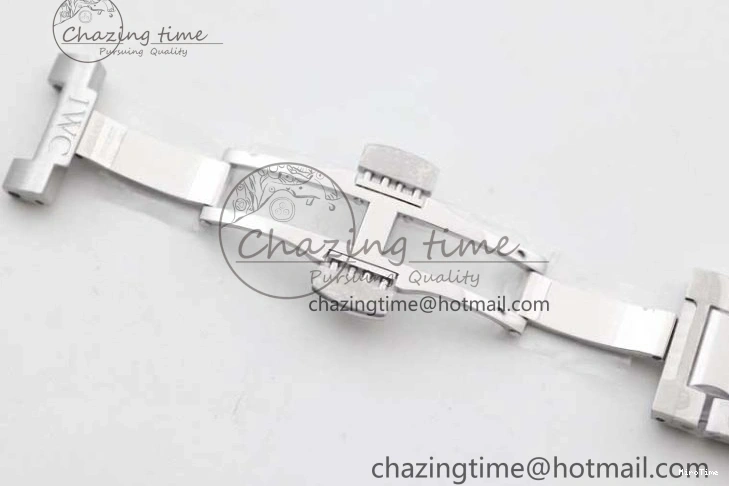 MIROTIME 1223 FastDry Portugieser Chronograph IW371615 ZF Best Edition Green Dial on SS Bracelet A7750 (Slim Movement) 7038